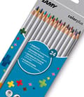 Miniatyrbillede 3 af 4: LAMY colorplus trekantede farveblyanter, papkasse af 24, ergonomisk trekantet form, mat overflade, special - 1 stk (1233469)