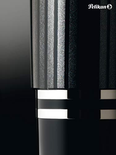 Pelikan kulspetspenna Souverän 405 Stresemann, svart-antracit, högkvalitativ indragbar kulspetspenna i presentfodral, 803700, 1 st (förpackning med 1)
