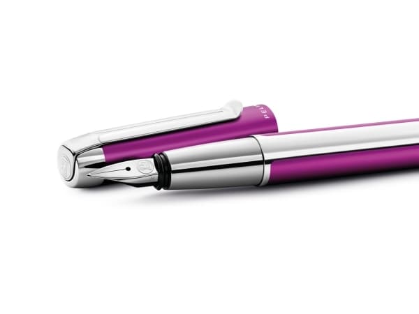Pelikan 823784, Lilla, Fyllesystem med omformer, Aluminium, Rustfritt stål, Medium, Gave boks