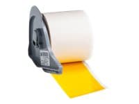 Brady B-581 - Vinyl - blank - omposisjonerbart akrylklebemiddel - 127 mikroner - gul - Rull (5,08 cm x 15,24 m) 1 rull(er) tape - for Brady BMP71, BM