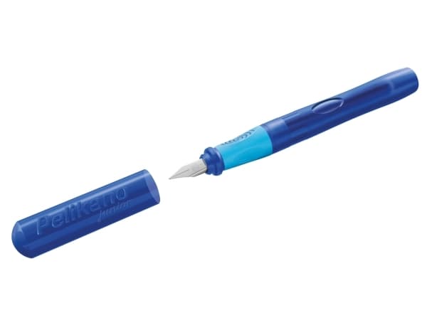 Pelikan 824811, Blå, Påfyllning med bläckpatronssystem, Blå, Rostfritt stål, Högerhänt, Tyskland