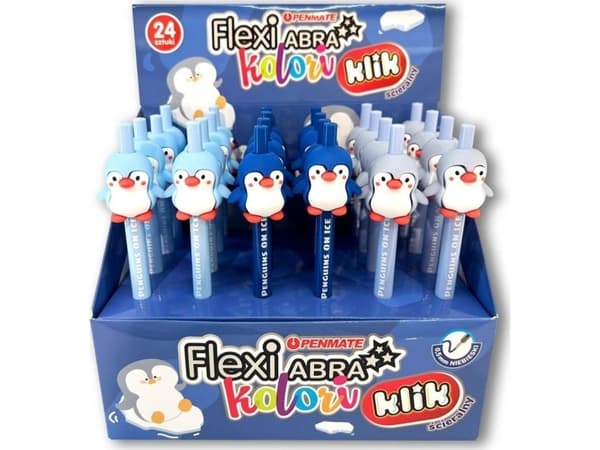 Teka Flexi Abra Peguin suddbar penna (24st)