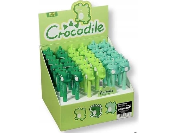 Teka Crocodil penn (36 stk)