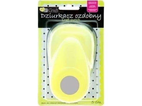 Decorative punch 5cm circle