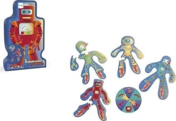 Gra ze spinerem Pussel Roboty