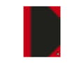 Miniatyrbilde 1 av 3: Bantex 100302813, Monokromatisk, Sort, Rød, A5, 96 ark, 70 g/m², Linjerte ark