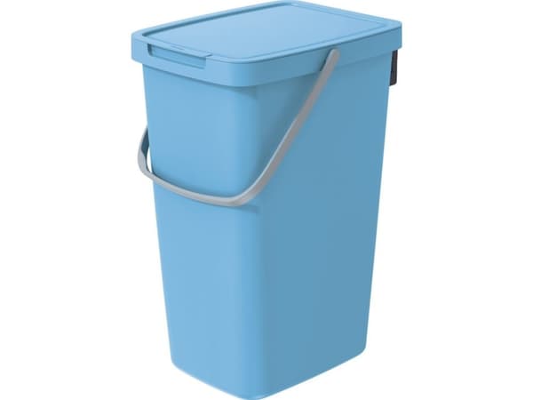 Prosperplast avfallsbeholder SYSTEMA Q avfallsbeholder - lyseblå 20l. Keden