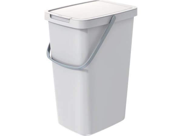 Prosperplast avfallsbeholder SYSTEMA Q avfallsbeholder - askegrå 20l. Keden