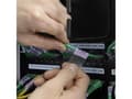 Pikkukuva 4 / 5: Brady M4-49-427, Black, White, Self-adhesive printer label, Vinyl, Thermal transfer, Acrylic, Permanent