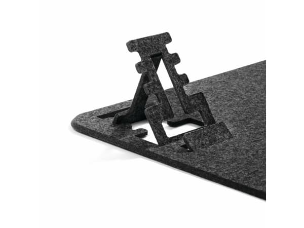 DURABLE EFFECT pöytälevy antrasiitti 700x330 mm