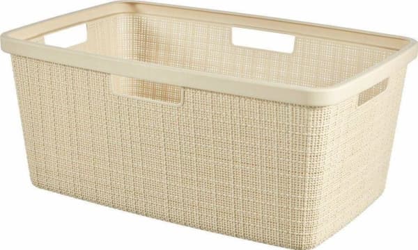 Curver / Keter CURVER JUTE 46L MAGLA BIN /CREAM CURVER JUTE 46L MAGLA BIN /CREAM