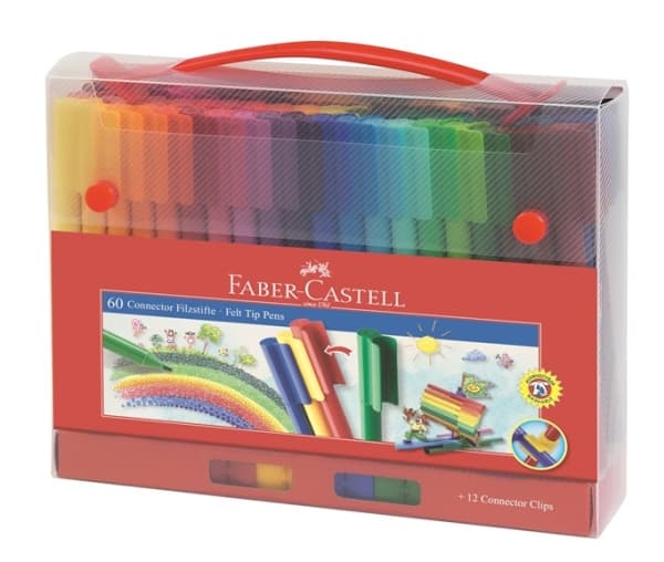 Faber-Castell 155560, Multi, Monivärinen, 60 kpl