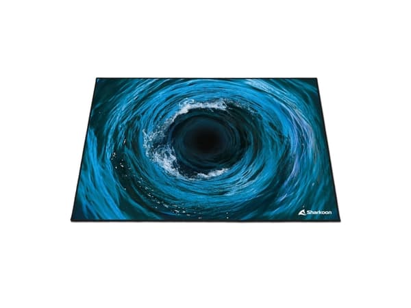 Sharkoon SKILLER SFM12 Undertow - Stolmatta för gaming - rektangulär - 140 x 100 cm - blå