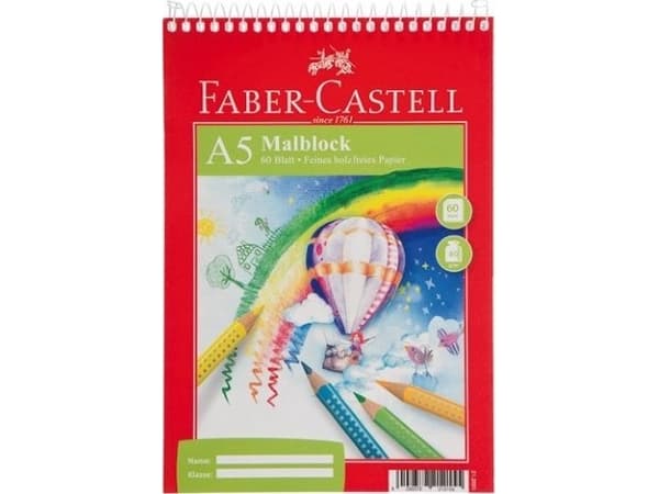 Faber-Castell 212051, Fargebok / album, 1 stykker, 60 sider, Barn