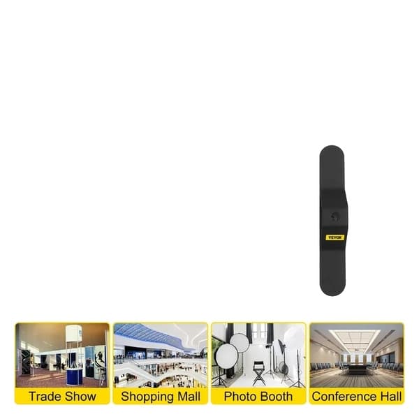 Baggrundsbannerstand, Justerbar Højde, Udstillingsvæg til Messer, 8 x 8 Ft 8 x 8 Ft