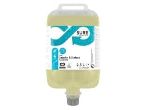 Allrengöringsmedel SURE Interior&amp;Surfacer QS 2.5L u färg/parfym blomma märkt,2 st/krt