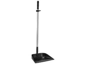 Fejebakke Vikan L330mm med langt skaft sort,10 stk/krt