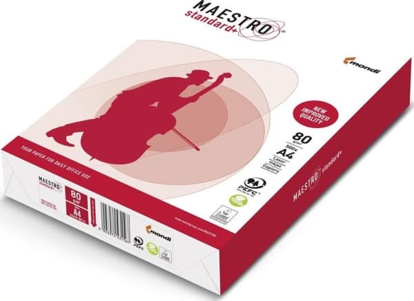 Mondi Xerox paperi Maestro Stadard Plus A4 80g 500 arkkia 500 arkkia