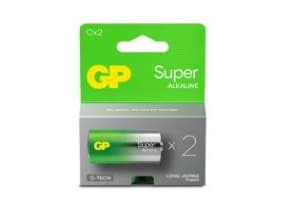 Batteri GP Super Alkaline C 2-pak,10 pk x 2 stk/bk - (20 stk.)