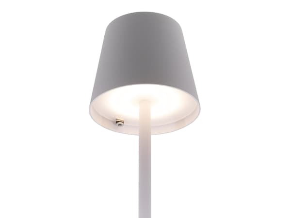 Securit® LED bordlampe FELINE, inkl. lynkoblings-ladekabel, hvid