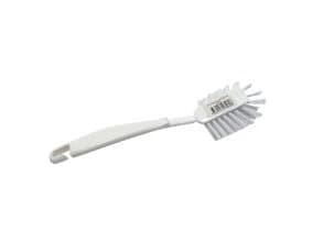 Opvaskebørste Blød/Medium Max Eco 24cm PET/RPP med Skrabekant Hvid,40 stk/krt