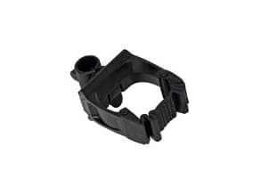 Varren pidike Toolflex 15-35mm takapuolella ja putkikiinnitys 22mm musta, 1 kpl