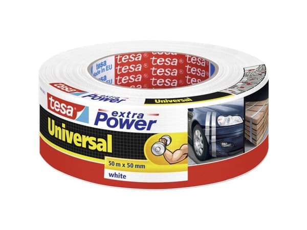 Tesa extra Power Universal - Vävtejp - 48 mm x 50 m - vit