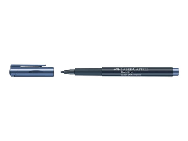 Faber-Castell 160753, 1 kpl, Sininen, Ohut pää, Musta, Sininen, Queen of the marine, Pyöreä