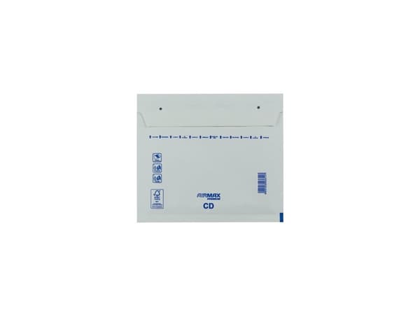 Boblepose Airmax 200x175mm hvid CD indv. 180x165mm 100stk/pak