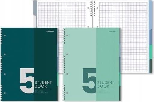Teka Circle notebook A5/100K rutenett (5 stk) TOP2000