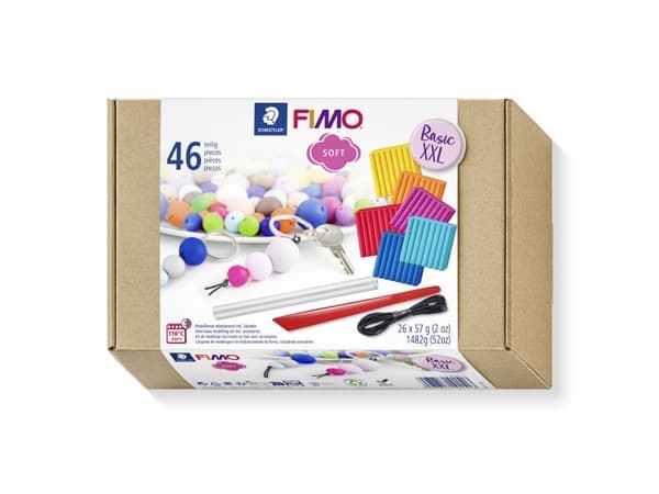 Mallit Fimo® Soft Basis XXL 26x57g w/tool (46)