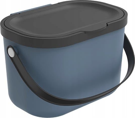 Rotho 1054606161WS, 3,2 l, Oval, Blå, Manuell, 222 mm, 172 mm