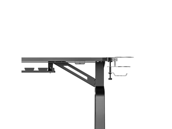 Ultradesk Booster, Rak, Friform, MDF, Stål, Spela, Svart