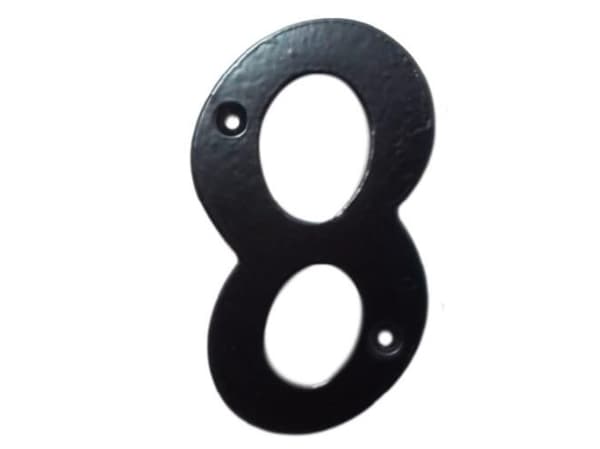 Okko Number 8 Gb-2531_8 105X65mm Svart