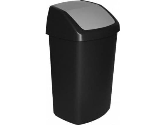 Curver kamboks 50L, sort/sølv