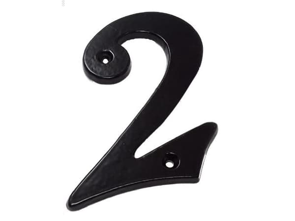 Okko Number 2 Gb-2531_2 105X65mm Svart