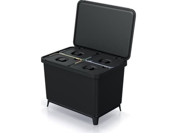 Prosperplast avfallsbeholder 4x Avfallsbeholder 10l Skillebeholder