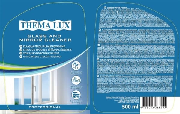 Thema_Lux Glass And Mirror Atomizer 500Ml