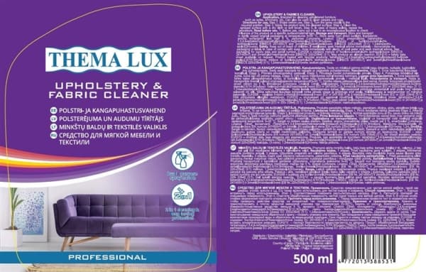 Thema_Lux Upholstered Furniture And Textiles 500Ml