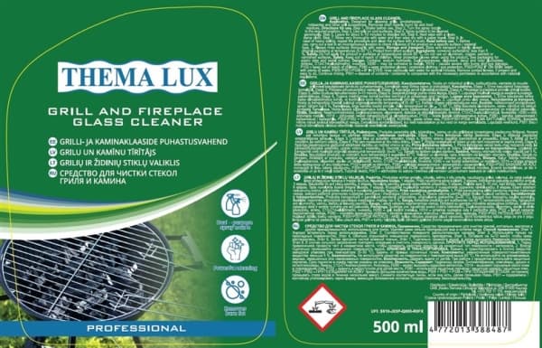 Thema_Lux Grill And Fireplace Glass Atomizer 500Ml