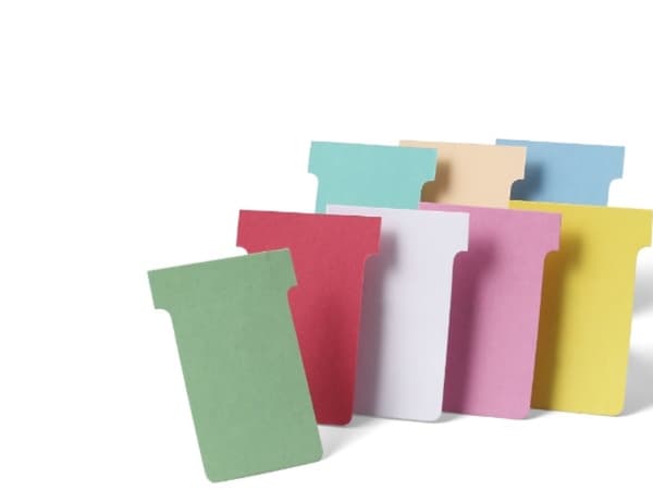 Nobo T-Cards, Grå, 60 g, 61 mm, 86 mm, 20 mm, 70 g
