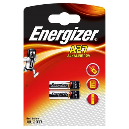 ENERGIZER Batteri A27 Alkaline 2-pack