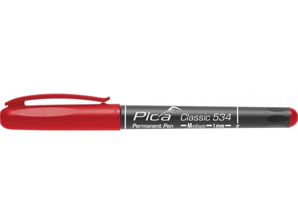 Pica Permanent-Pen M , 1,0mm red
