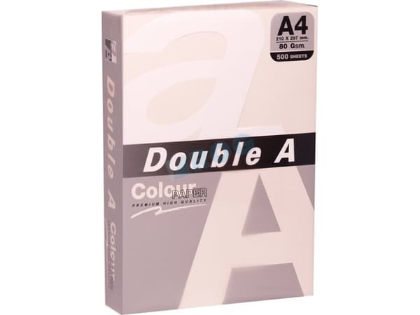 Double A Colour paper Double A, 80g, A4, 500 sheets, Ivory