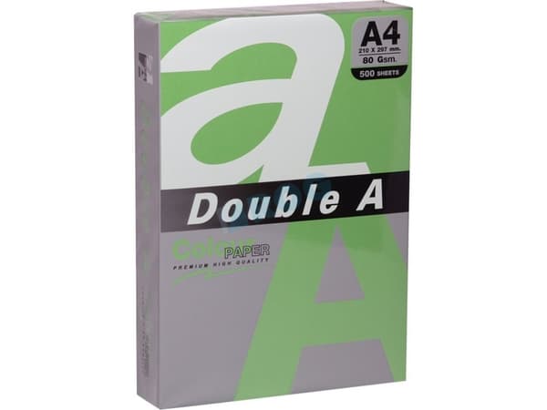 Double A Colour paper Double A, 80g, A4, 500 sheets, Parrot