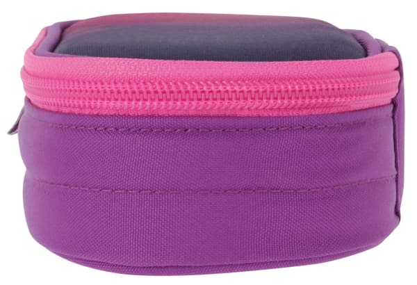 Herlitz Etui Dip Dye, Mykt penal, Polyester, Rosa, Lilla, Monokromatisk, Glidelås, Oppvekst