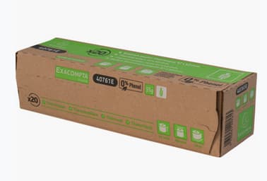 Exacompta 40761E, 55 g/m², Valkoinen, 4 cm, Paperi, 57 mm, 18 m
