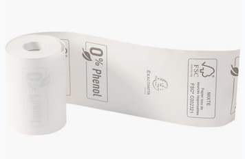 Exacompta 40761E, 55 g/m², Valkoinen, 4 cm, Paperi, 57 mm, 18 m
