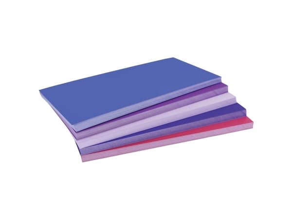 Magnetoplan Dawn Moderation -kortit lajiteltuina värin mukaan, violetti, punainen neliö 200 mm x 100 mm 250 kpl