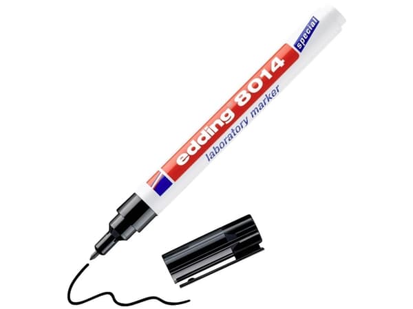 Edding 8014 4-8014 Laboratoriummarker Sort vandfast: Ja
